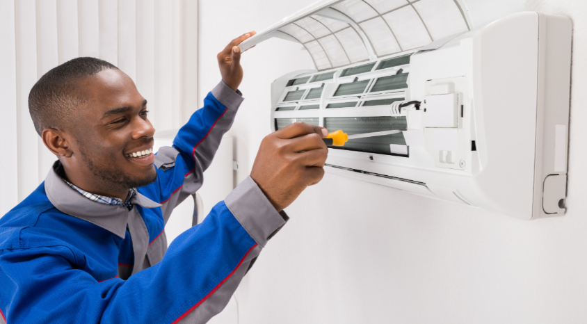 Air conditioning and heating services and maintaining them
